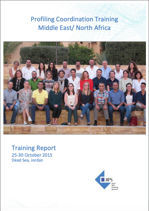 Report from the Profiling Coordination Training in Jordan (2015)